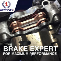 Ceramic Brake Pads For Royal Enfield Classic 350/500 - Front - CRM479 - 1 Set