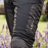 LS2 COMO AIR PANT - BLACK DARK GREY - CE CLASS A CERTIFIED