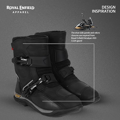 WANDERER WATERPROOF RIDING BOOT - BLACK