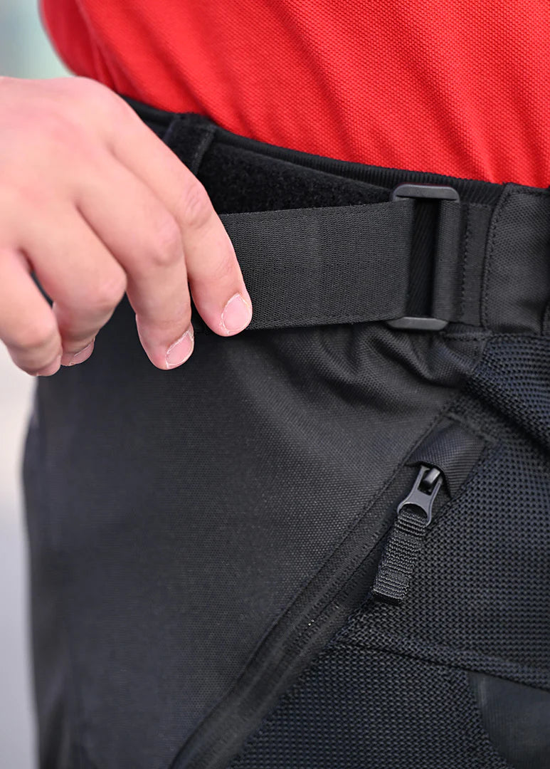 LS2 COMO AIR PANT - BLACK DARK GREY - CE CLASS A CERTIFIED