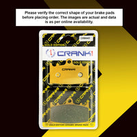 Ceramic Brake Pads For Kawasaki Versys 1000 - Front - CRM443 - 2 Sets