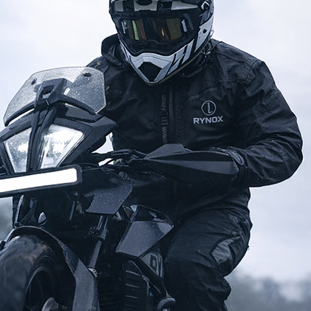 H2GO PRO 3 Rain Jacket (Black) | Rynox