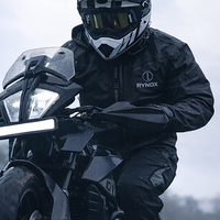 H2GO PRO 3 Rain Jacket (Black) | Rynox