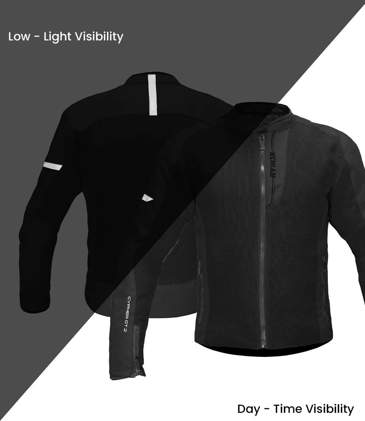 RYNOX CYPHER GT 2 JACKET (ALL BLACK)