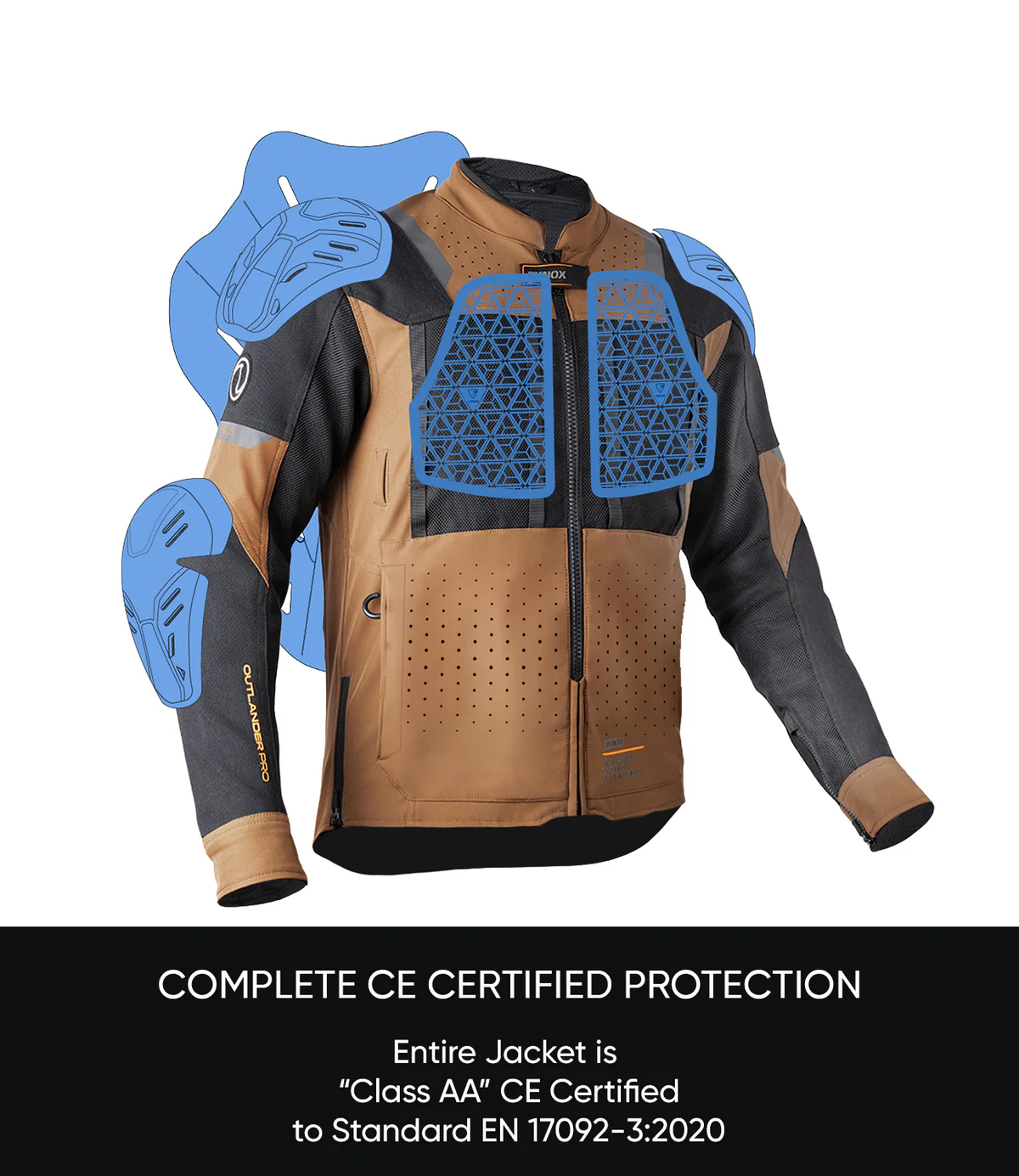 RYNOX OUTLANDER PRO JACKET – CE CERTIFIED CLASS AA