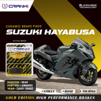Ceramic Brake Pads For Suzuki Hayabusa (2008-2020) - Rear - CRM953 - 1 Set