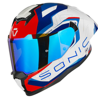Korda Sonic GP Roadlion Helmet (Blue)
