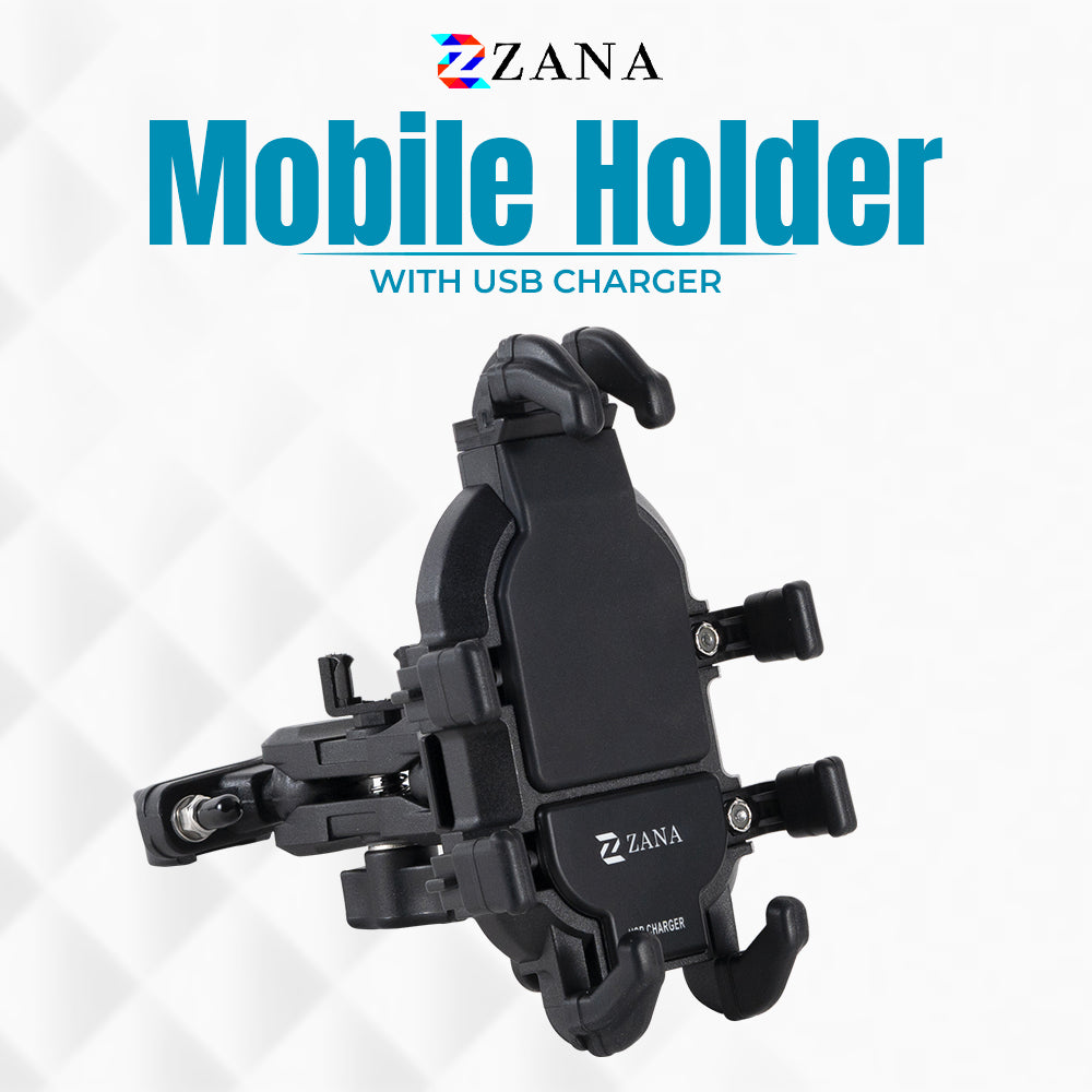 Zana- Universal Mobile Holder with USB Charger