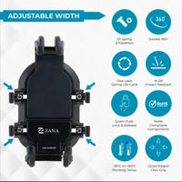 Zana- Universal Mobile Holder with USB Charger
