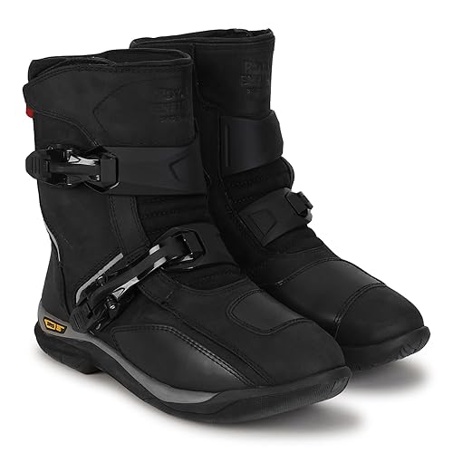 WANDERER WATERPROOF RIDING BOOT - BLACK