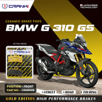 Ceramic Brake Pads For BMW G 310 GS - Front - CRM8609 - 1 Set