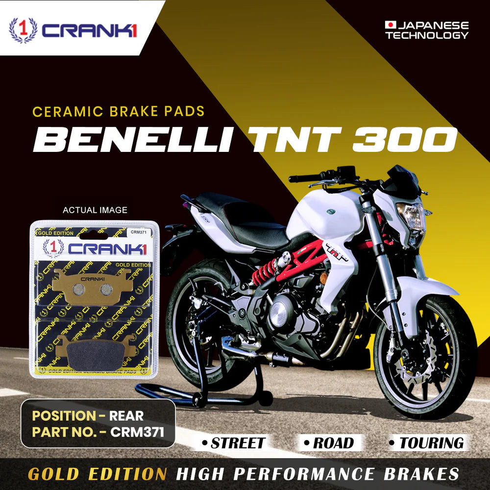 Ceramic Brake Pads For Benelli TNT 300 - Rear - CRM371 - 1 Set