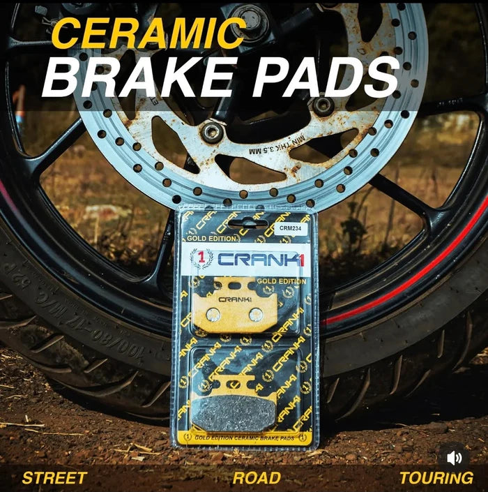 Ceramic Brake Pads For Triumph Tiger 400 - Front - CRM8609 - 1 Set