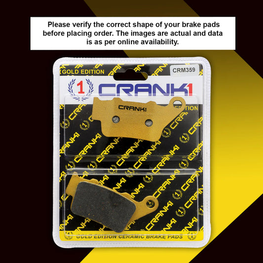 Ceramic Rear Brake Pads CRM359