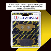 Ceramic Brake Pads For Benelli TNT 300 - Rear - CRM371 - 1 Set