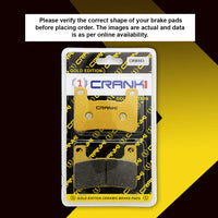 Ceramic Brake Pads For Kawasaki Ninja 1000SX (2015-2019) - Front - CRM553 - 2 Sets