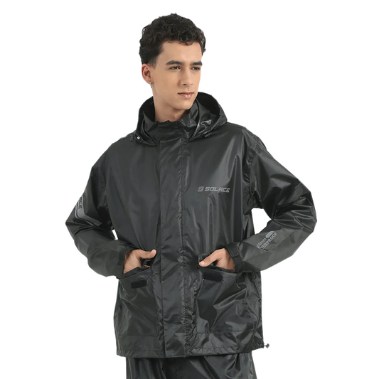 RainPro 16K Jacket (Black) | SOLACE