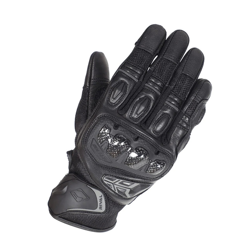 Rival Carbon CE Gloves (Black) | SOLACE