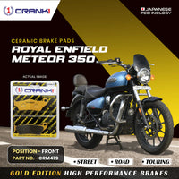 Ceramic Brake Pads For Royal Enfield Meteor 350 - Front - CRM479 - 1 Set
