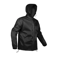 H2GO PRO 3 Rain Jacket (Black) | Rynox