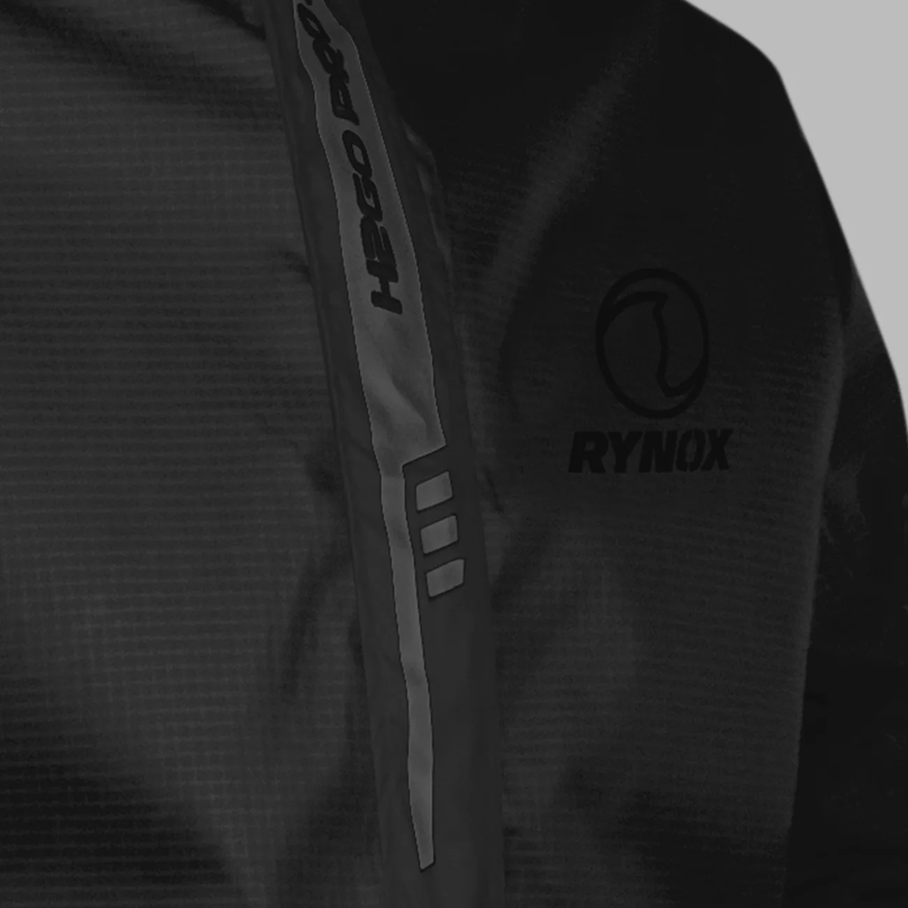 H2GO PRO 3 Rain Jacket (Black) | Rynox