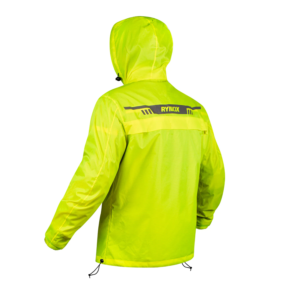 H2GO PRO 3 Rain Jacket (Neon) | Rynox