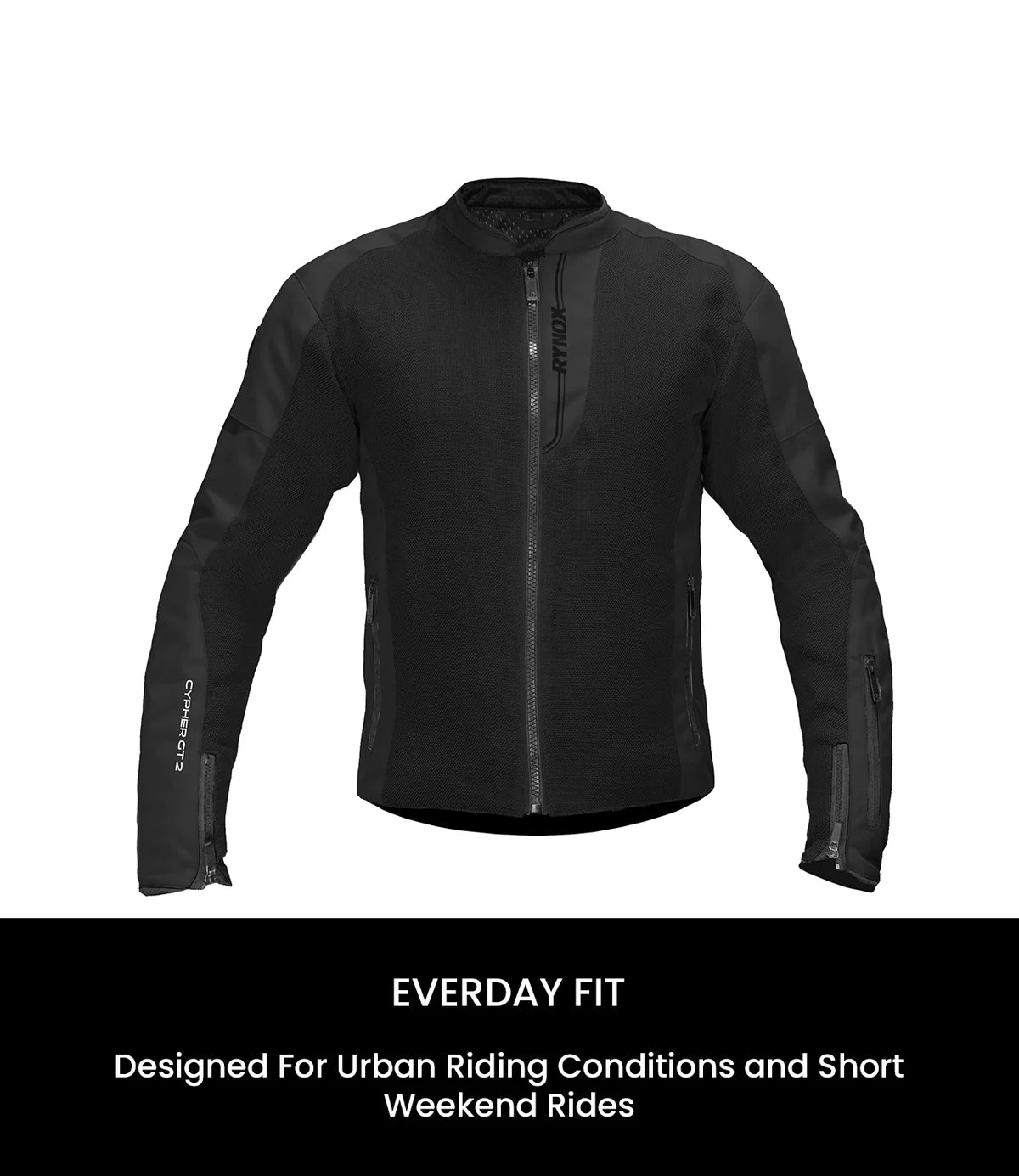 RYNOX CYPHER GT 2 JACKET (ALL BLACK)