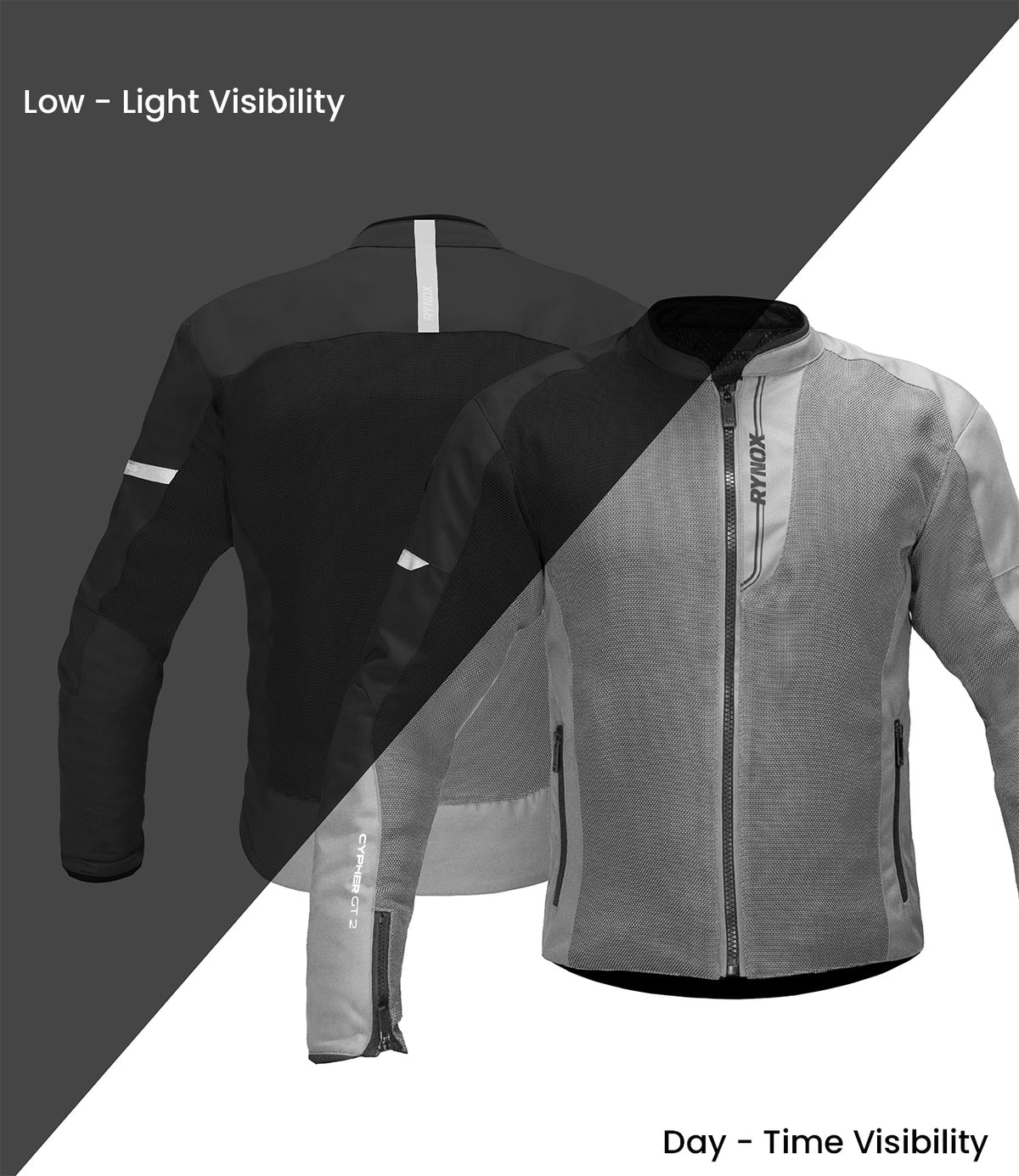 RYNOX CYPHER GT 2 JACKET (Grey)