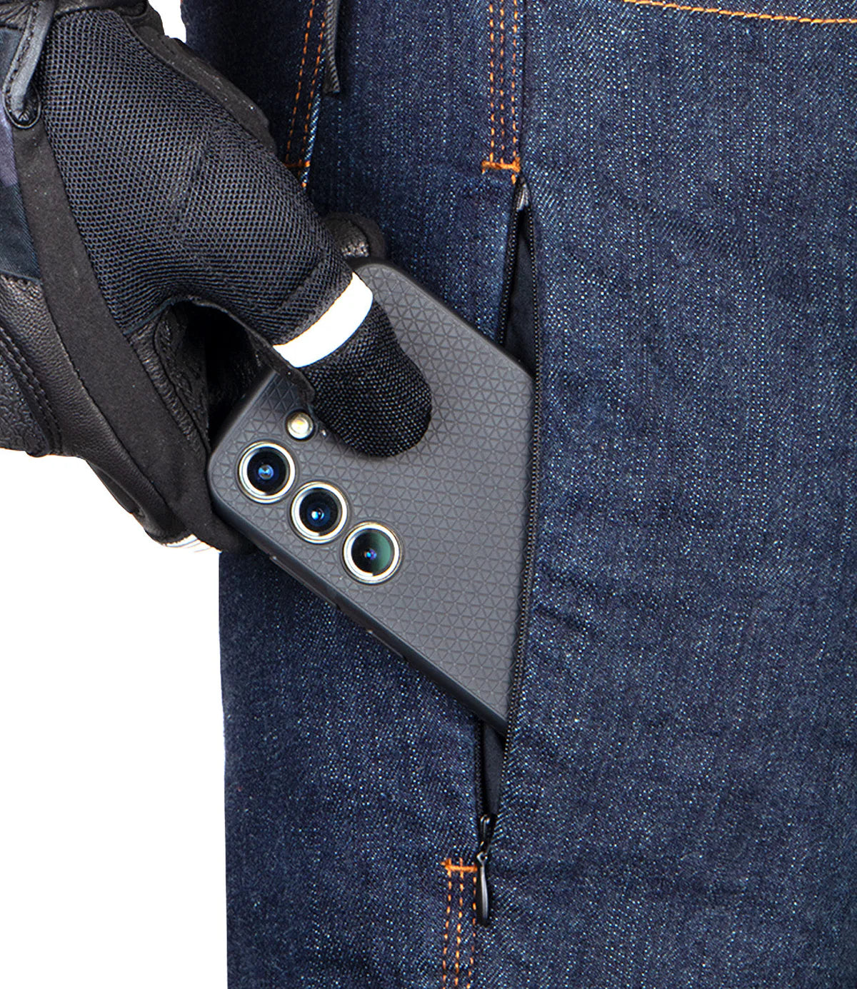 Rynox DOWNTOWN PRO MOTORCYCLE JEANS - CE CERTIFIED CLASS AA - RHEON PROTECTORS