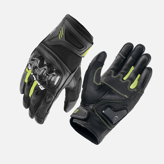 Vento Dualsport Gloves – Glow Neon | SOLACE