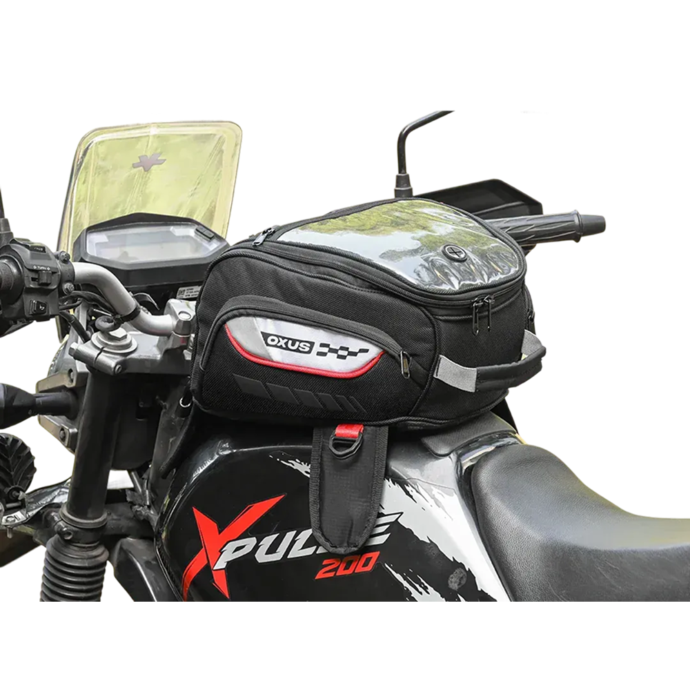 Oxus Universal Motorcycle Tank Bag – Strap-Based | Viaterra