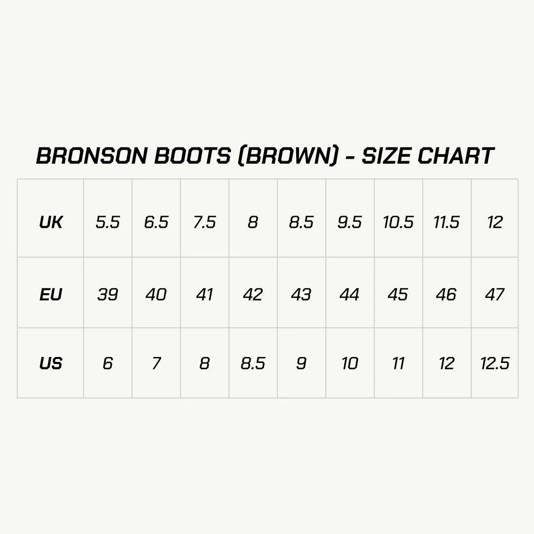 Raida BRONSON - RETRO MOTORCYCLE RIDING BOOTS FOR MEN (BROWN)