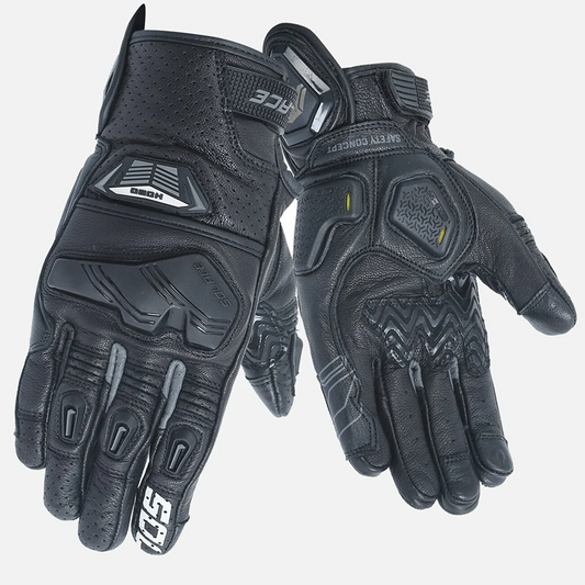 Hobo Semi-Gauntlet Gloves ( Black) | SOLACE