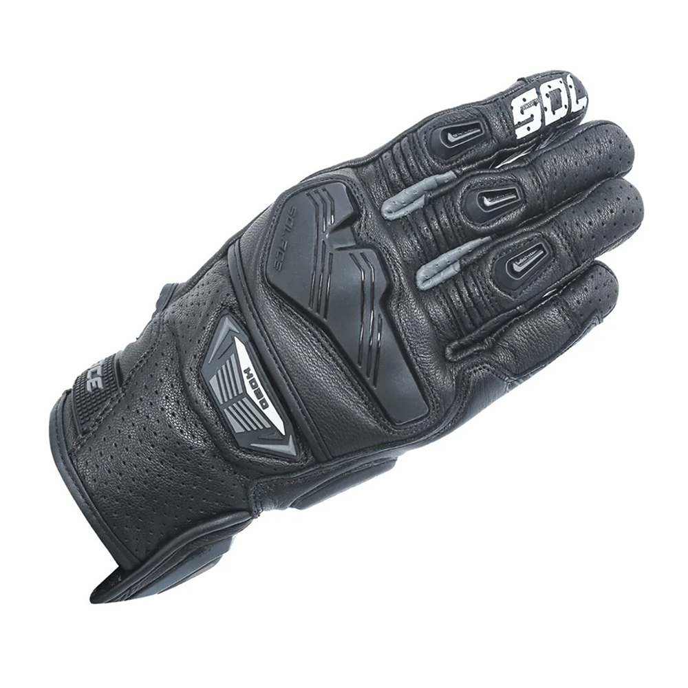 Hobo Semi-Gauntlet Gloves ( Black) | SOLACE