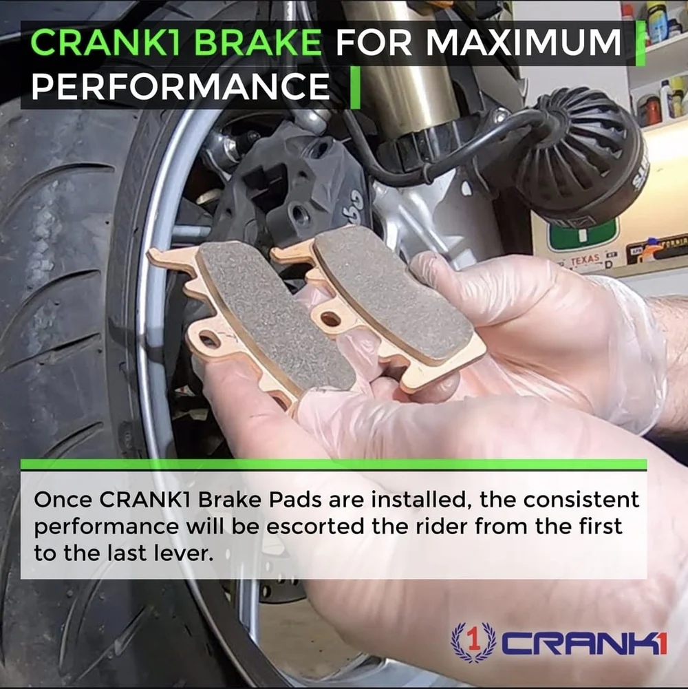 Crank1 Sintered Brake Pads – Front (CB744) | CRANK1