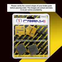 Ceramic Brake Pads For Triumph Street Scrambler 900 - Front - CRM689 - 1 Set