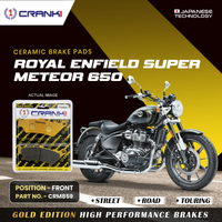 Ceramic Brake Pads For Royal Enfield Super Meteor 650 - Front - CRM859 - 1 Set