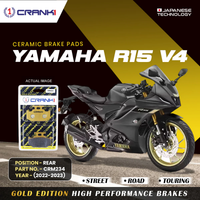 Ceramic Brake Pads For Yamaha R15 V4 (2022-2023) - Rear - CRM234 - 1 Set