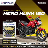 Ceramic Brake Pads For Hero Hunk 150CC - Front - CRM063 - 1 Set