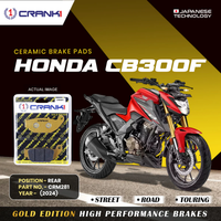 Ceramic Brake Pads For Honda CB300F (2024) - Rear - CRM281 - 1 Set