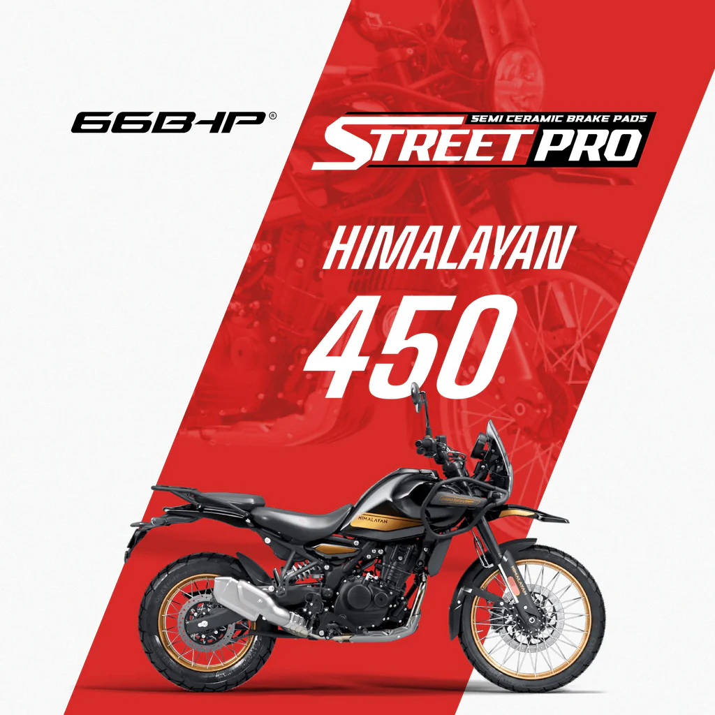 66SP-958 Royal Enfield Himalayan 450 Street Pro Semi Ceramic Front Brake Pads