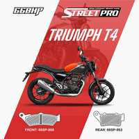 66SP-958 Triumph T4 Street Pro Semi Ceramic Front Brake Pads