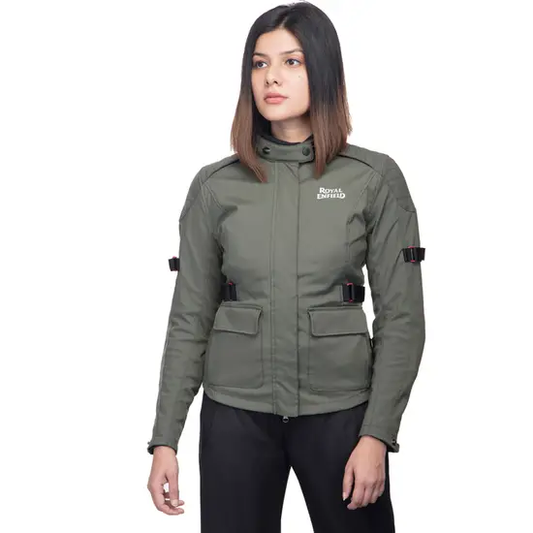 Royal Enfield NUBRA WOMEN 4 SEASON RIDING JACKET-OLIVE