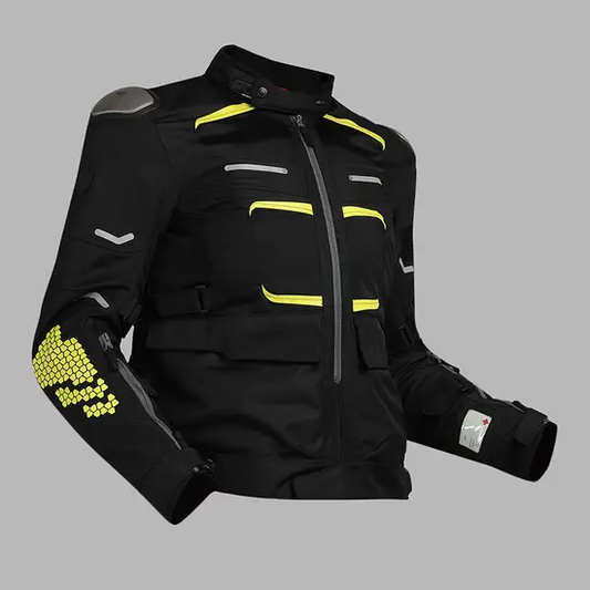 Royal Enfield CROSSROADER PRINT RIDING JACKET - NEON