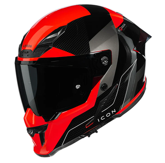 Korda Icon Nyx Helmet (Red)