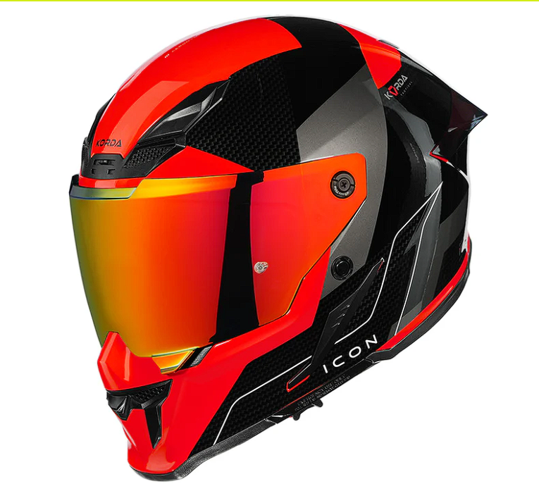 Korda Icon Nyx Helmet (Red)