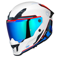 Korda Icon Tokio Helmet (White, Blue)