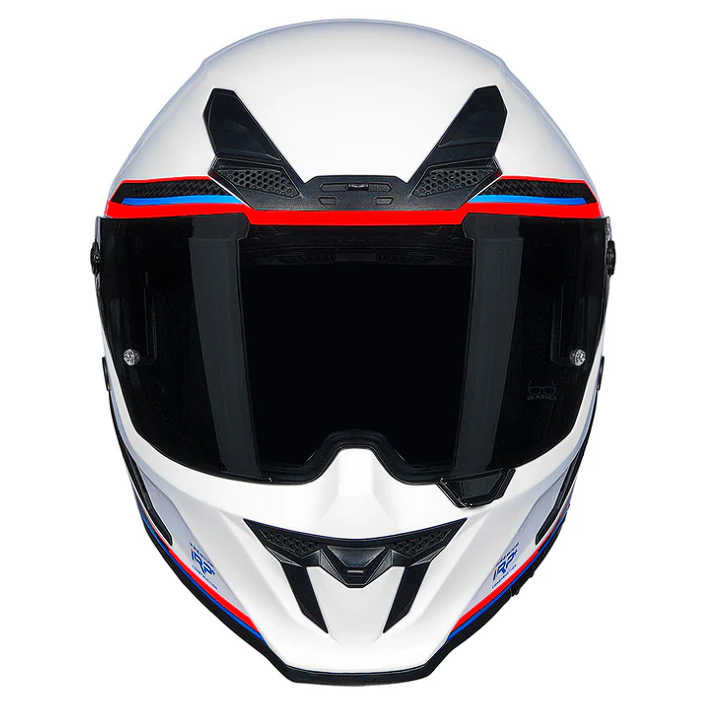 Korda Icon Tokio Helmet (White, Blue)