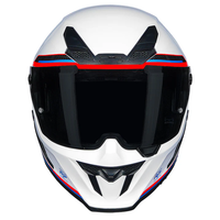 Korda Icon Tokio Helmet (White, Blue)