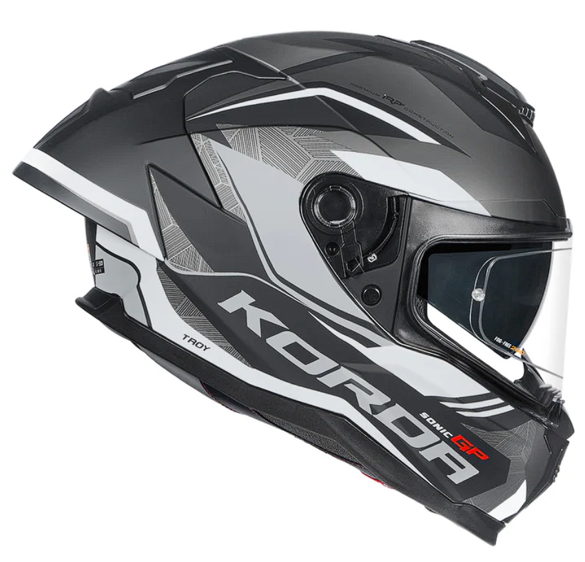 Korda Sonic GP Roadlion Helmet (Grey)